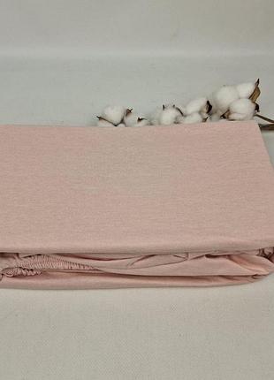 Простирадло на резинці ае 100x200 pudra