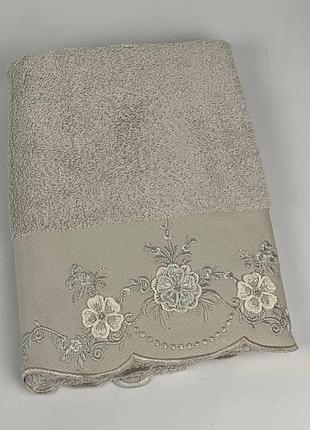 Рушник pupilla 50х90 lena- 1 grey