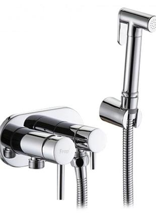 Гигиенический душ frap f7508 с приборным краном 1/2", хром