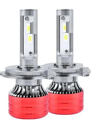 Светодиодные led лампы idial f5 н4 csp 8000lm 72w (2 шт.)