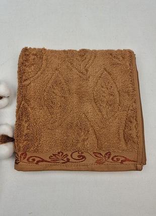 Рушник 50х90 ае microcotton-2 теракотовий