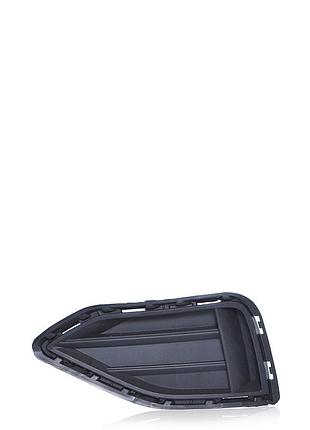 Решетка переднего бампера левая для volkswagen passat 20-22 (561853211a9b9)