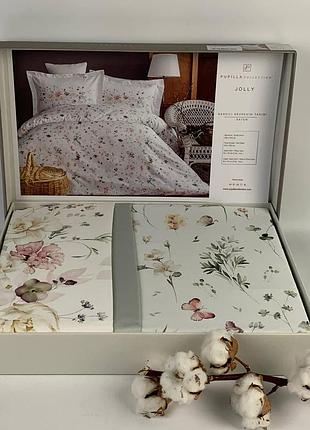Постільна білизна pupilla collection сатин 200х220 jolly