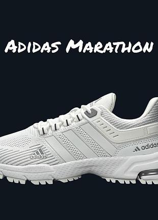 Adidas marathon white