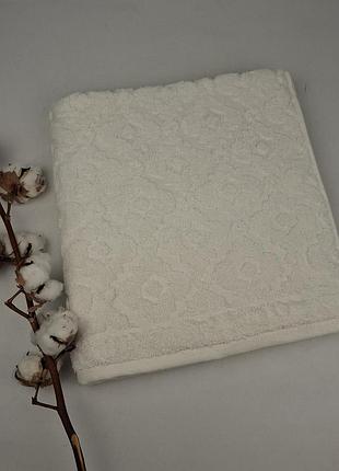 Рушник philippus cross cotton 70х140 barbara молочний (a455)