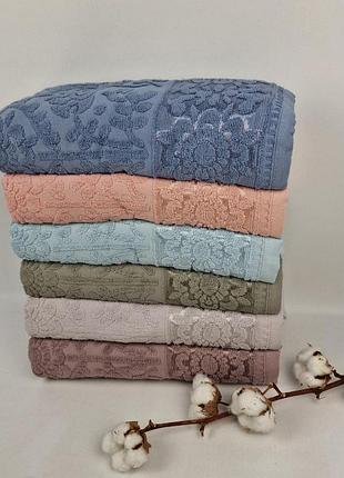Набір рушників 6 шт philippus prime cotton 70x140 lydia (a395)