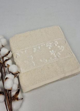 Рушник philippus super cotton 50x90 ayana кремовий (a502)