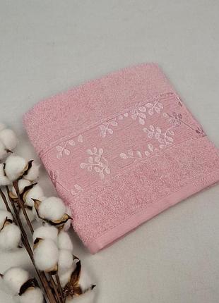 Рушник philippus super cotton 50x90 ayana рожевий (a502)