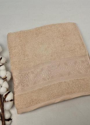 Рушник philippus super cotton 70x140 irene бежевий (a501)