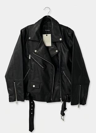 Шкірянка косуха куртка pull&bear