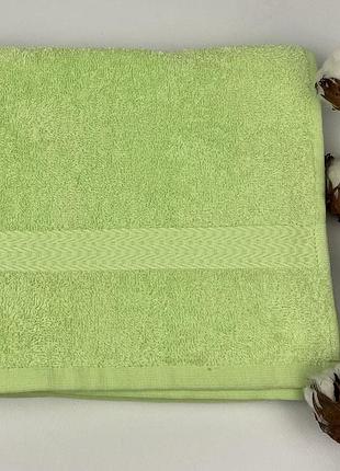 Рушник домашний текстиль 50х90 салатовий