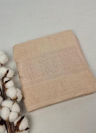 Рушник philippus super cotton 50x90 irene бежевий (a501)