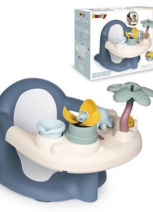 Стільчик для купання smoby little "водяні розваги" 2 в 1 з функціональною ігровою панеллю, 6 міс.+ (7600140408)