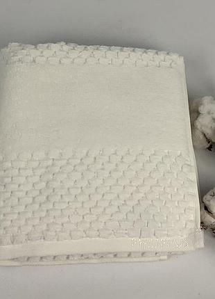 Рушник philippus microcotton 50х90 mars молочний(а362)
