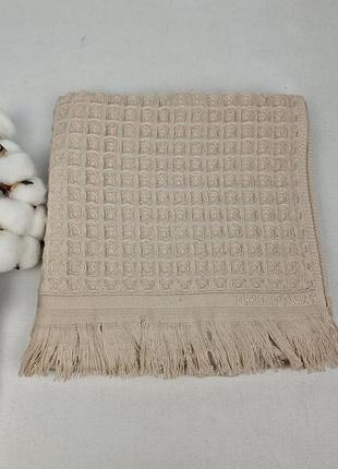 Рушник philippus prime cotton 50х90 waffle бежевий (a390)