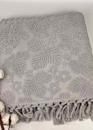 Рушник pupilla 70х140 layd grey