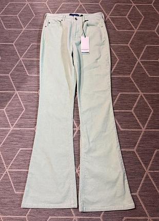 Вельветові жіночі штани кльош scotch & soda