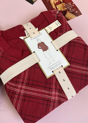 Піжама ночнушка thermal sleepshirt pink dot heart сукня вікторія сікрет оригінал