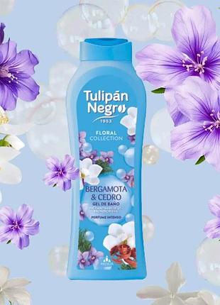 Гель для душа tulipan negro "бергамот и кедр"