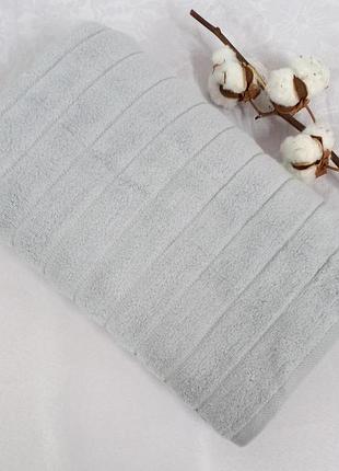 Рушник ae 70x140 microcotton 600 світло-сірий