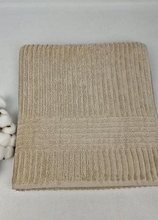 Полотенце 70х140 ае kolon desen бежевое