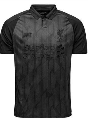 Футболка джерсі new balance liverpool  limited edition blackout 2018-19(оригінал)