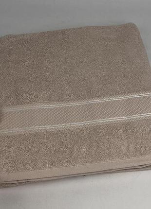 Рушник philippus collesium cotton 70х140 soft бежевий(еa071)