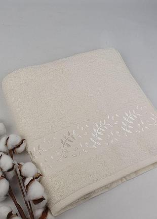 Рушник philippus super cotton 70x140 anna молочний (a505)