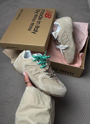 Кросівки нью бєленс new balance x miu miu 530