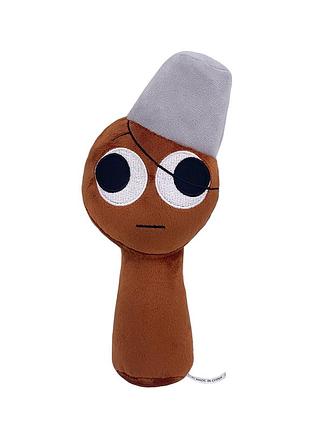 Мягкая игрушка спрунки коричневый, sprunki brown brud (0467)
