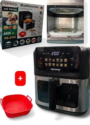 Аерофритюрниця rainberg rb-2342 12.5l, 4800w