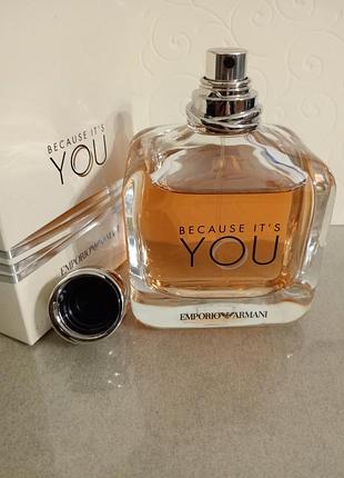 Giorgio armani emporio armani because it’s you 100 мл оригинал