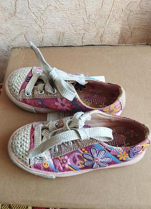 Кеды skechers для девочки 2