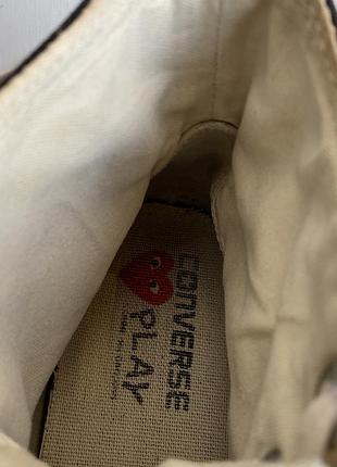 Converse play comme des garcons 6