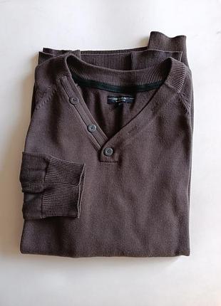 Джемпер мужской top secret.коричневый р.xl-l 2