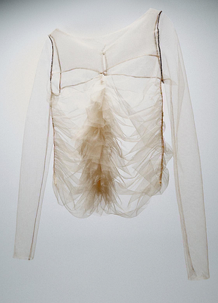 Лонгслив топ limited zara × nyc ballet