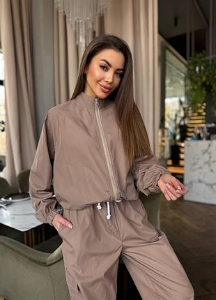 Спортивный костюм из плащёвки эмми
