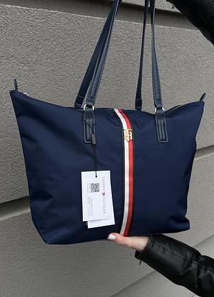 Шопер tommy hilfiger сумка жіноча. сумка-шопер жіноча