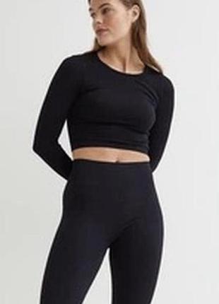 Спортивний топ логслів h&m