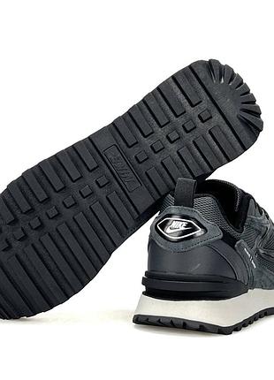 Nike waffle s grey black 7