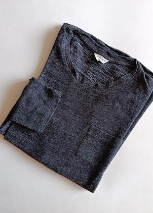 Джемпер чоловічий jack&jones чорносірий меланж р. м 2