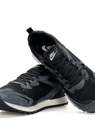Nike waffle s dark grey black 8