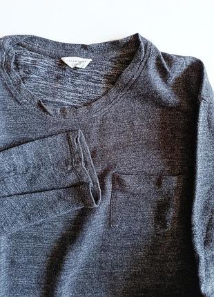 Джемпер чоловічий jack&jones чорносірий меланж р. м 5