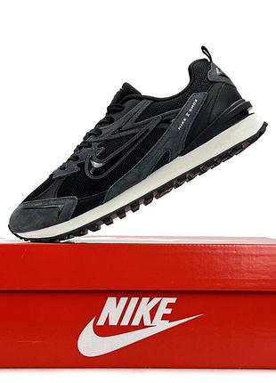 Nike waffle s dark grey black 3
