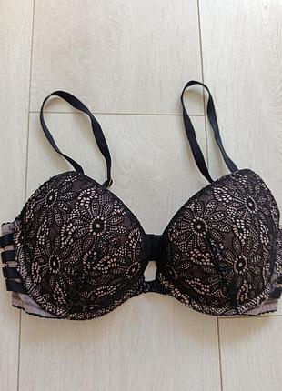 Бюстгальтер ажурный бюст кружевной пуш-ап лиф кружевый бум шел victoria’s secret 32c 70c