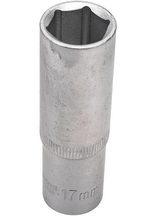 Головка глубокая 17мм 1/2" 6гр. rockforce rf-5457717