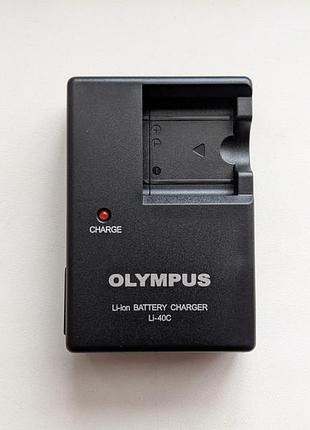 Зарядний оригінал olympus li-40c для акумуляторів li-40b li-42b np-45