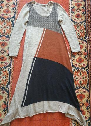 Сукня вовна міді