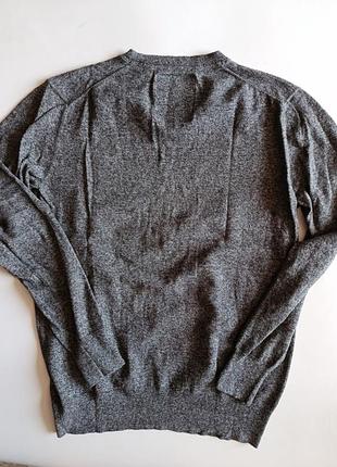 Пуловер мужской superdry grey melange темно серый меланж р.l 4