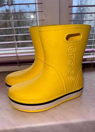 Гумові сапоги сапожки crocs 28/29 розмір 17-17,5см устілка